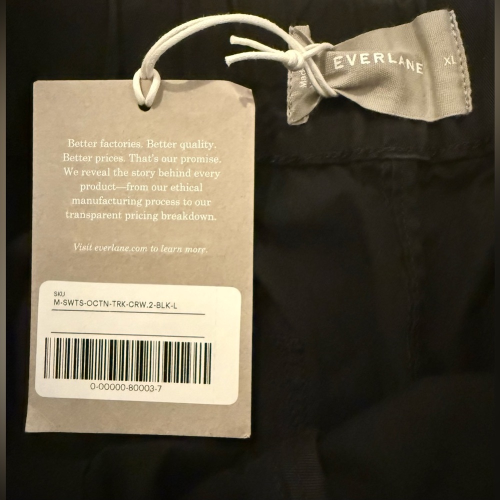NWT - Everlane The Easy Pants in Black Size XL - Picture 6 of 9